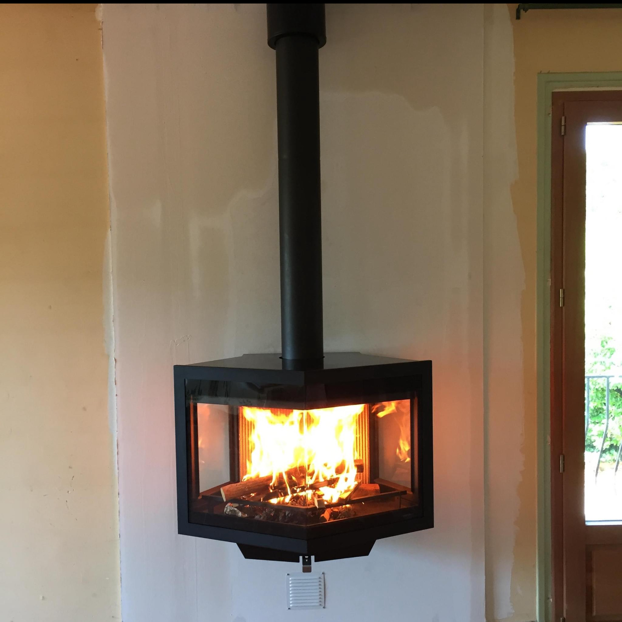 Cheminée moderne